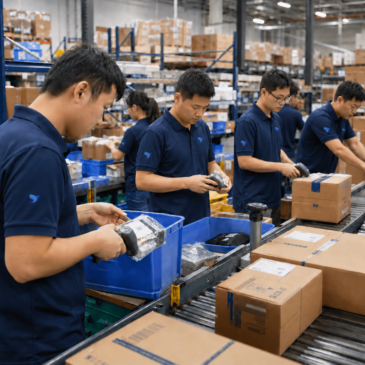 Warehouse interior photo