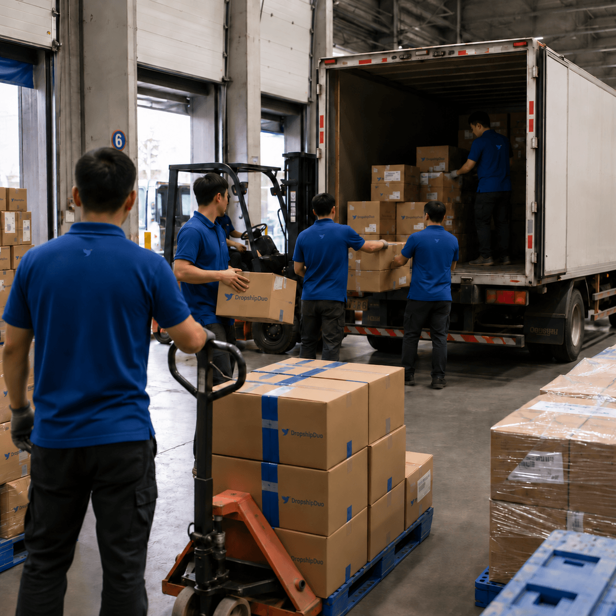 DropshipDuo fulfillment operations for apparel brands