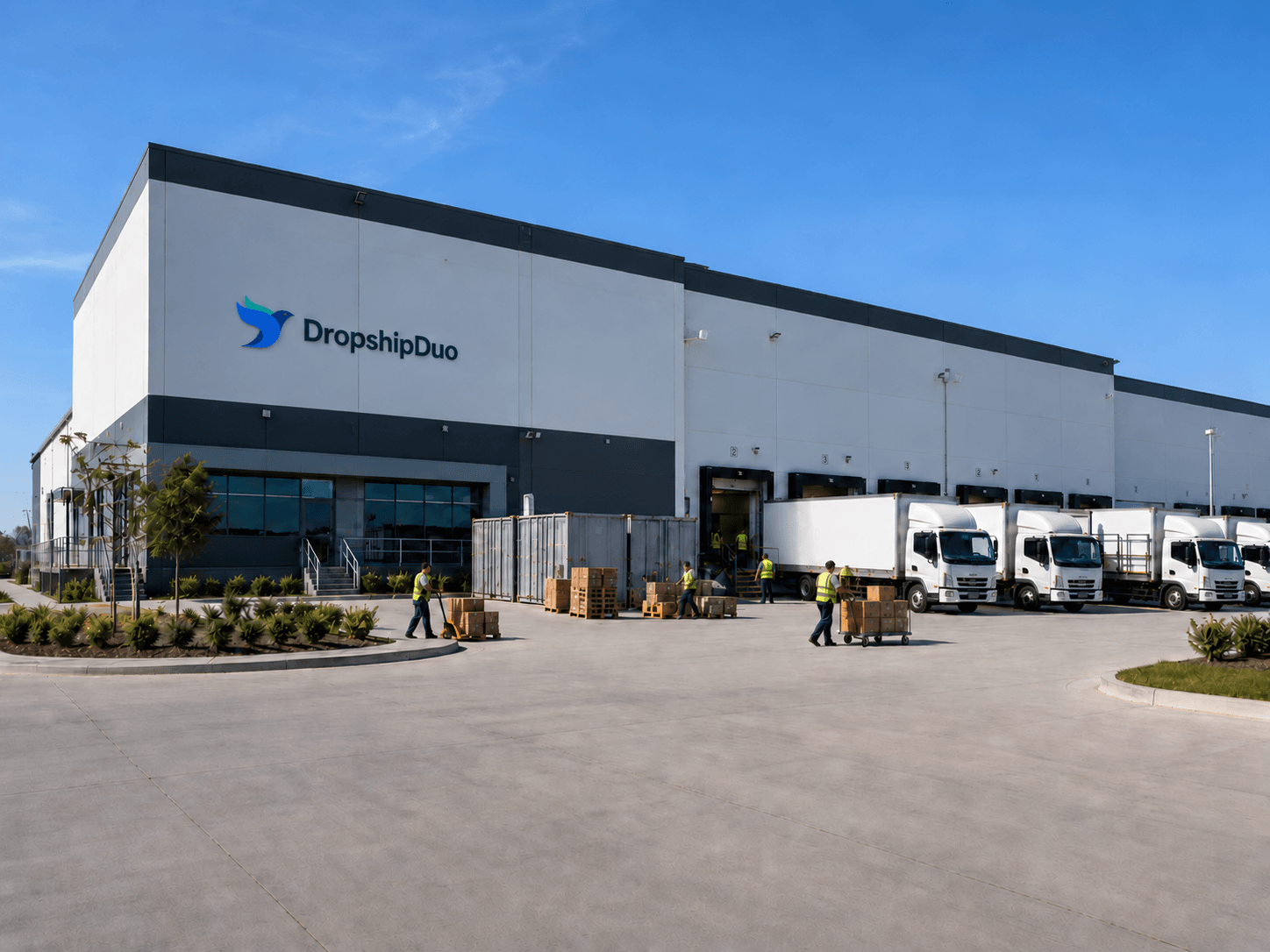 One of DropshipDuo's fulfillment warehouses